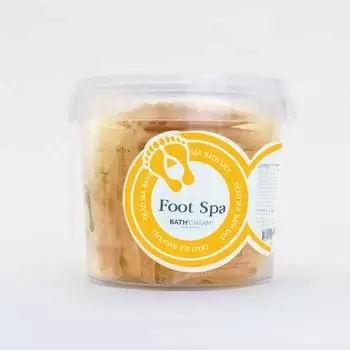 Bath Charm Foot Spa Ванночка для ног Лимон 25р, 750г, 1 шт.