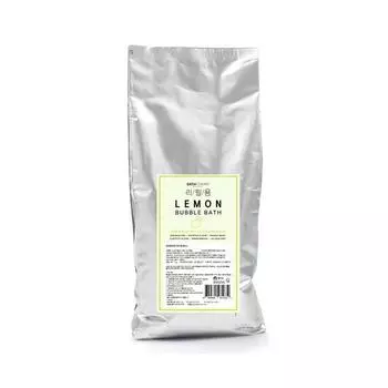 Bath Charm Соль Мертвого моря Bubble Bath Соль для ванны с лимоном, 1 кг, 1 шт.