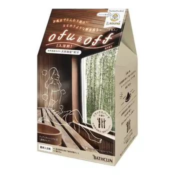 Bath Clean Off Off Relaxing Birch Scent 40 г x 5 пакетиков Соль для ванн