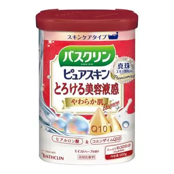 Bath Clean Pure Skin Соль для ванны Soft Skin 600 г Соль для ванны 30 Уход за кожей Облачный тип (приблизительно. порции)