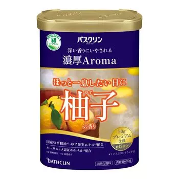 Bath Clean Rich Aroma Соль для ванны с ароматом юдзу 600 г 12 (приблизительно. порции)
