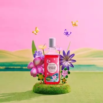 BATH PICNIC Гель для душа Sunrise Flower 280 мл Мыло для тела [Отечественное производство]