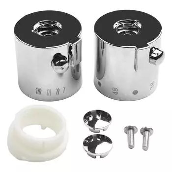 Bath Shower Mixer Knob Handles Control Handle Mirror Shower