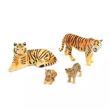 Bathat Tera Tiger Family 4 фигурки, 1 набор, популярные игрушки в Корее