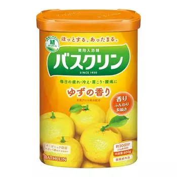 Bathclean bath yuzu scent 600g 30 fatigue relief [Quasi-drug] salts, (approx. servings),