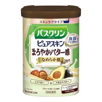 Bathclin Pure Skin Bathclin Pure Skin Соль для ванн Гладкая кожа 600 г 30 Уход за кожей Облачный тип (приблизительно. порции)