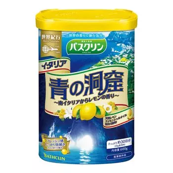 Bathclin World Travel Italy Blue Cave Bath Salts 600g [Quasi-drug] (x 1)