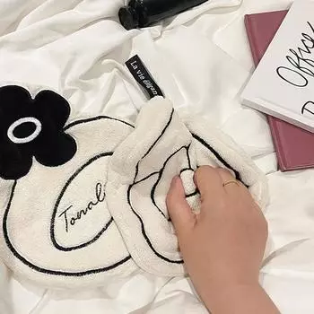 Ванная комната Двойной Толщины Полотенце Для Рук Домашнее Удобное Подвешивание Быстросохнущее Впитывающее Полотенце Для Рук Кухонный Носовой Платок