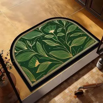 Bathroom Floor Mats Strong Absorbent Quick Crying Foot Mats Water Absorbent and Dirt Resistant Toilet Toilet Door Foot Mats 40*60cm