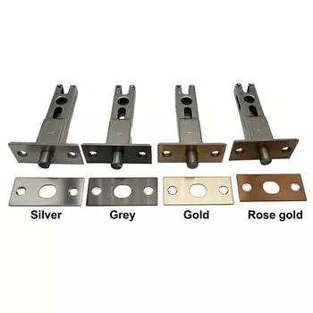 Bathroom Lock Body Cylindrical Lock Tongue Toilet Single Tongue Door Bolt Home Improvement Bathroom Door Hardware