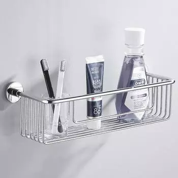 Bathroom Multi-function Shower Triangle basket Rectangular basket Chrome Brass Collection London Style, Good for Kitchen Home