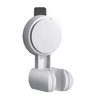 Bathroom Shower Bracket Adjustable Angles Shower Base Handheld Showerhead Bracket Suction Cup Shower Head Holder Base белый