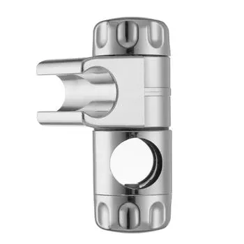 Bathroom Shower Rail Head Holder Wall Mounted Riser Slider Bar Clamp Bracket Adjustable Shower Sprayer Bracket Bathroom Tool New серебряный