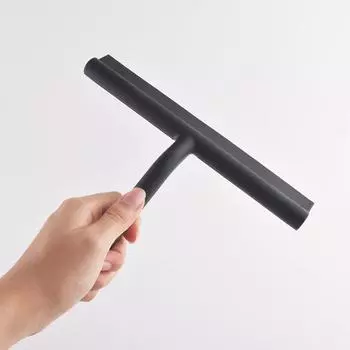 Bathroom Shower Squeegee Glass Clean Scraper Household Window Mirror Silicone Scraper Shower Doors Hanging Squeegee Holder