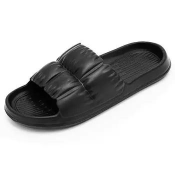 Тапочки для ванной. Мужские и женские тапочки на плоской подошве с нескользящей подошвой. Летние легкие домашние сандалии из ЭВА. Семейные сандалии для пар на пляже. 36-37