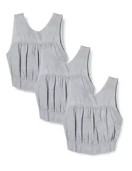 BATHTIME TOPS Набор из 3 топов для купания одного цвета одноразового нижнего белья, серого, серый