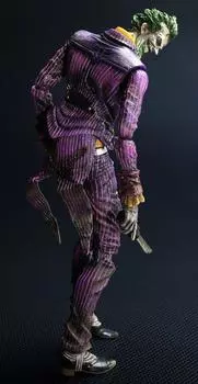 BATMAN ARKHAM CITY PLAY ARTS Кай Джокер нарисованный экшн (Рисунок ПВХ)