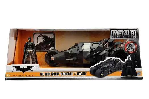 Batman Dark Knight Metals Scale Diecast Vehicle Tumbler Batman DC COMICS BATMAN THE DARK KNIGHT 2017 METALS DIE CAST BATMOBILE TUMBLER DC