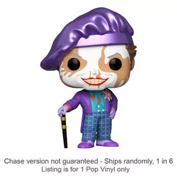 Бэтмен 1989 Джокер в шляпе! Vinyl Chase выходит 1 из 6