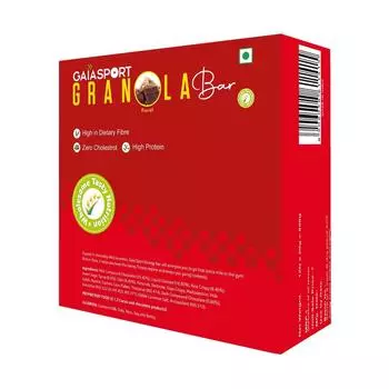 Батончики Гранола (12 шт, 50 г), Granola Bar, Gaia