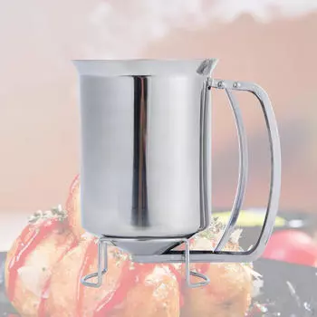 Диспенсер для теста для торта с носиком для легкой подачи и подставкой, разделитель, воронка для блинов