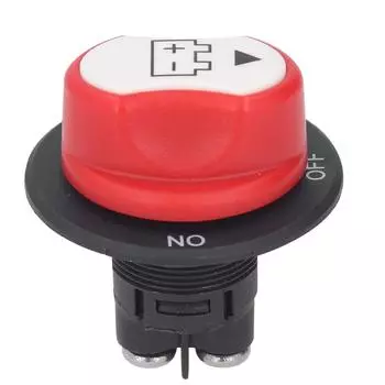 Battery Isolator Switch DC Switch Battery Power Disconnect Cut Off Selector Switch for Car Vehicle 5