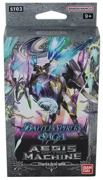 Battle Spirits Saga Стартовый набор Aegis of The Machine серый