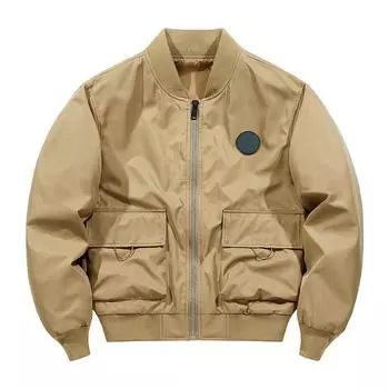 Battlefield Men s Autumn and Winter Warm Jacket Jacket Young Men s Quick-drying Breathable Baseball Jacket Collar Jacket M чёрный