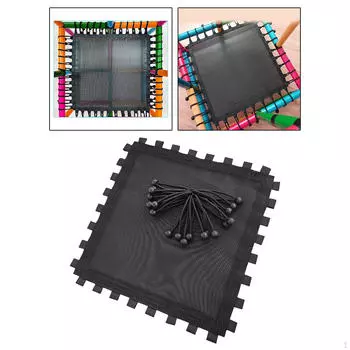 Батутный коврик для прыжков, аксессуары, водонепроницаемая ткань с эластичной нитью для игры