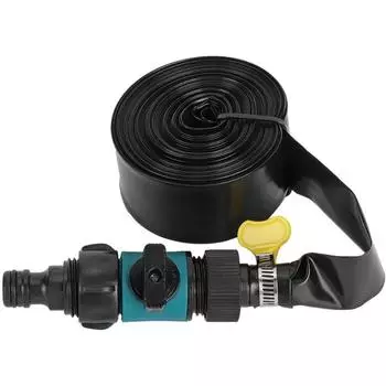 Батутный разбрызгиватель для вечеринок в саду, охлаждающий инструмент для летних водных развлечений на открытом воздухе чёрный