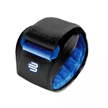 Bauerfind EpiPoint Elbow Support Сделано в Германии Общее медицинское оборудование Съемная силиконовая накладка подходит для точечных повреждений [BAUERFEIND] 5-точечная (Черный, чёрный