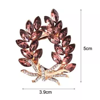 Баухиния Букет Брошь Цветок Женские Булавки Ювелирные Изделия синий