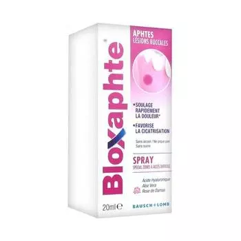 Bausch Lomb Bloxaphte Спрей для полости рта 20 мл