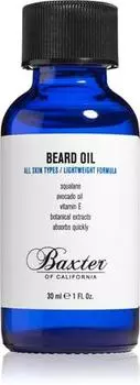 Baxter Of California Beard Oil Huile Pour Barbe TU прозрачный