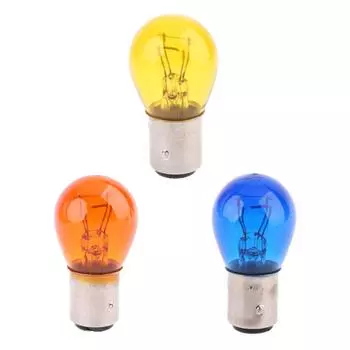 BAY15D 1157 P21/5W S25 светодиодная лампа поворотный фонарь яркая стояночная галогенная лампа синий