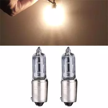 BAY9S H21W Галогеновая лампа для габаритных огней, боковой габаритный фонарь, лампа накаливания, указатель заднего хода, противотуманная фара для автомобиля 12 В 1,9 А 250 лм 2x