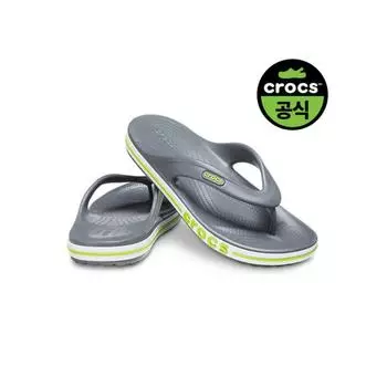 Bayaband Flip Sgl For Crocs SLATE GREYLIME PUNCHZ0GXM8W