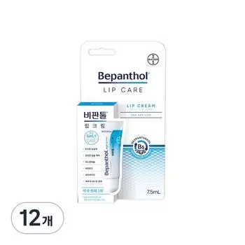 Bayer non-vitol lip cream, 7.5ml, 12 pieces
