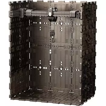 База блока шестеренок Tsuya Hexa Gear Block 04 DX Arsenal Grid Высота 230 мм Масштабная пластиковая модель HG083 приблизительно. 1/24 чёрный