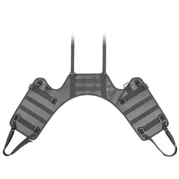 База для боковой сумки на заднем сиденье мотоцикла, портативный аксессуар для двигателя, универсальная база для задней боковой сумки для мотокросса