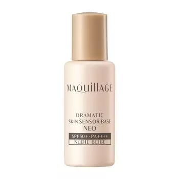 База для макияжа Maquillage Dramatic Skin Sensor Base NEO Mini Size Nudie Beige База для макияжа без запаха Nudie Beige Естественно растушевывается и придает коже сияние Объем тубы 8 мл