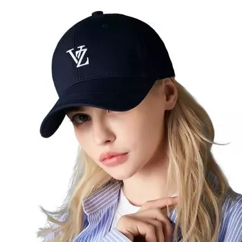 Bazaar direct 3D Monogram logo over fit ball cap Темно-синий 3D Monogram logo over fit ball cap Темно-синий 4 цвета Унисекс Кепка Корейский страйк Корейский бренд Корейский тёмно-синий