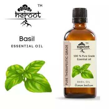 Базилик 100% чистое эфирное масло натуральной терапевтической ароматерапии Volume=10ml