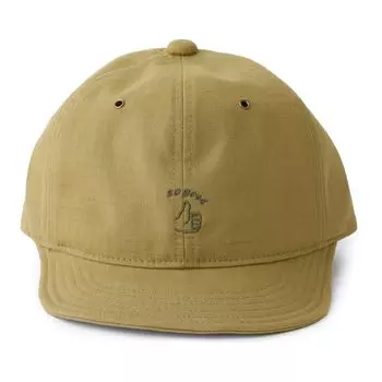 Базовая бейсболка Enchi Field Hand Sign с короткими полями, судейская кепка Hand Sign Ripstop, прочная, легкая, с вышитым логотипом, регулировка размера, свободный размер бежевый