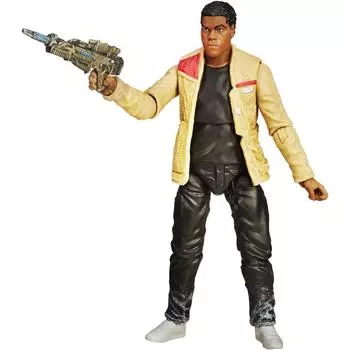Базовая фигурка Финна Star Wars Black Series, общая длина 10 см, окрашенная полная фигурка