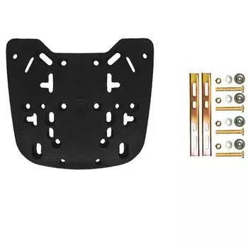 Базовая пластина багажника с болтами Для мотоциклетного кофра Подушка База Нижняя пластина Крепление
