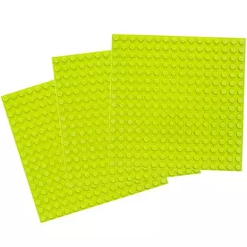 Базовая пластина Jasonwell Block, 16 x 16 деталей, такого же размера, как блоки Duplo и Anpanman, 3 детали, игрушки, базовая версия, базовая совместимая базовая пластина, для мальчиков,