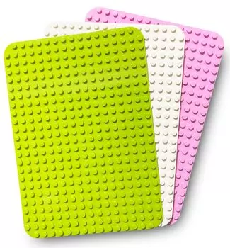 Базовая пластина Radiant Party Block, совместимая с Duplo Block Lab, набор из 3 шт. (2)