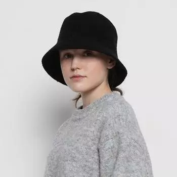 Базовая вязаная панама Woman Day, черная, A589512-7000014210
