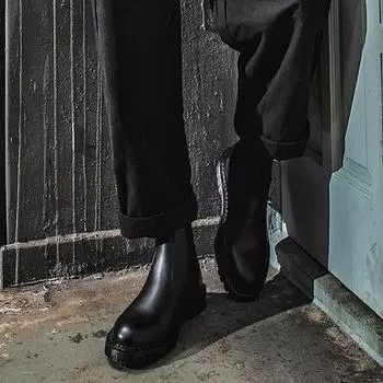 Базовые ботинки челси BSC T by Clash F13 Conroy из воловьей кожи Vanta Black-Street 230